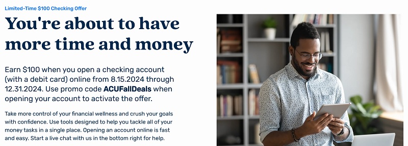 Arsenal Credit Union Checking Bonus