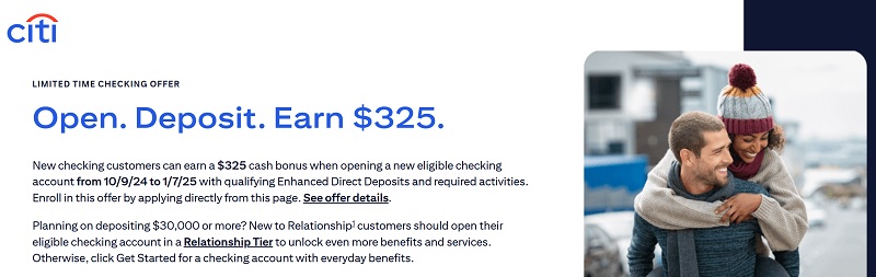 Citi Checking Bonus Offer